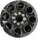 20" FORD F250SD PICKUP 23-25 20x8, , solid spoke, black, circle spoke Original - Front View