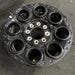 20" FORD F250SD PICKUP 23-25 20x8, , solid spoke, black, circle spoke Original - Side Profile