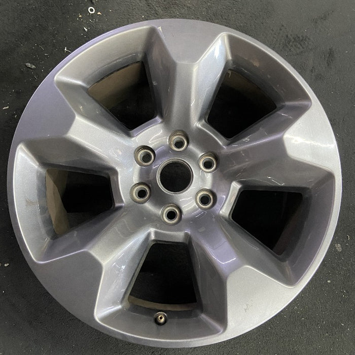 20" DODGE 1500 PICKUP 20-21 6 lug 20x9 5 spoke opt WR2 gray Original OEM Wheel Rim