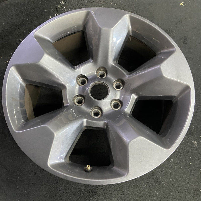 20" DODGE 1500 PICKUP 20-21 6 lug 20x9 5 spoke opt WR2 gray Original OEM Wheel Rim