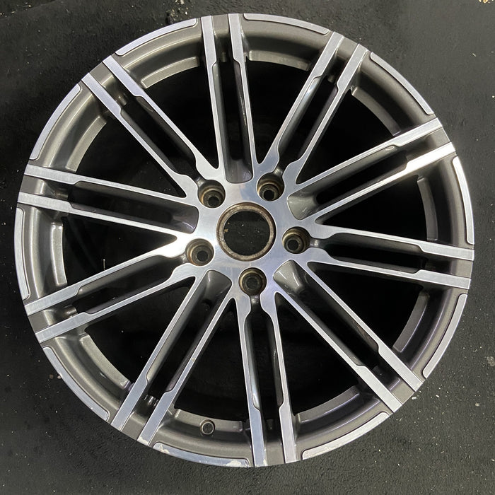 20" PORSCHE PANAMERA 16 , 20x11, 20 spoke Original OEM Wheel Rim - Angle View