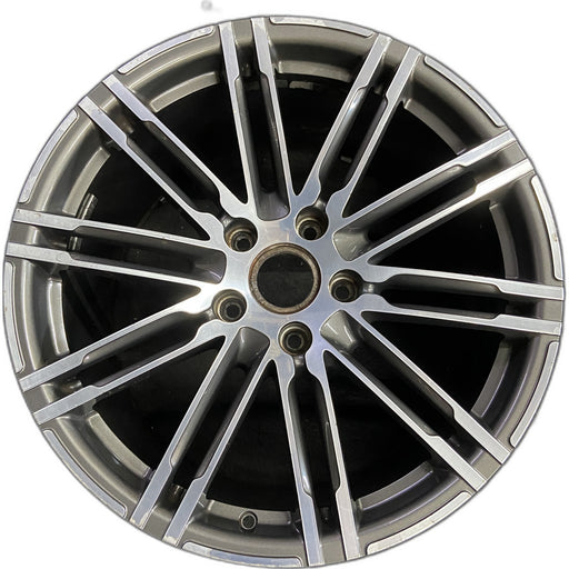 20" PORSCHE PANAMERA 16 , 20x11, 20 spoke Original OEM Wheel Rim - Front View