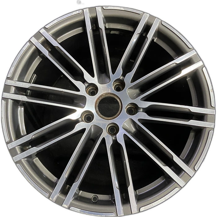 20" PORSCHE PANAMERA 16 , 20x11, 20 spoke Original OEM Wheel Rim - Front View