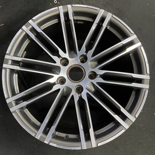 20" PORSCHE PANAMERA 16 , 20x11, 20 spoke Original OEM Wheel Rim - Angle View
