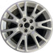 19" CTS 10 19x8.5 , Original OEM Wheel Rim - Front View