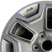 17" WRANGLER 13 17x7.5 10 hole w/machined accent gray Original OEM Wheel Rim - Angle View