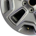 17" WRANGLER 13 17x7.5 10 hole w/machined accent gray Original OEM Wheel Rim - Back View