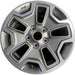 17" WRANGLER 13 17x7.5 10 hole w/machined accent gray Original OEM Wheel Rim - Front View