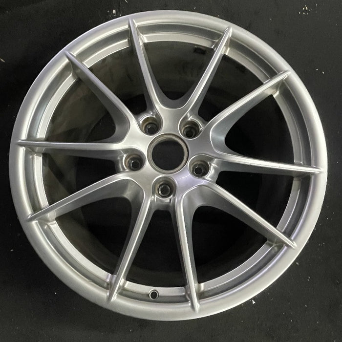 20" PORSCHE 911 12-13 991 model 96.5" WB Carrera 20x11 rear 10 spoke tapered - Front View