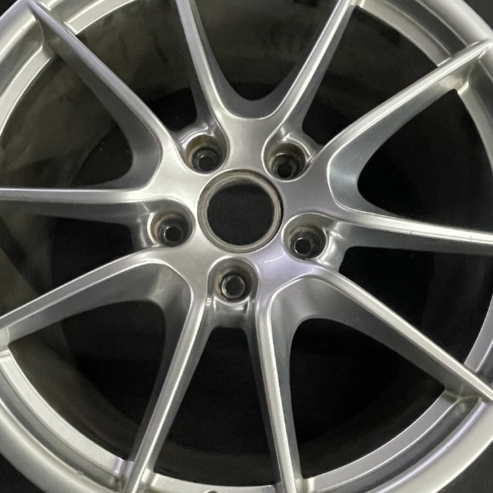 20" PORSCHE 911 12-13 991 model 96.5" WB Carrera 20x11 rear 10 spoke tapered - Angle View