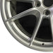 20" PORSCHE BOXSTER 13-16 20x8 5 double spoke platinum black finish Original - Back View