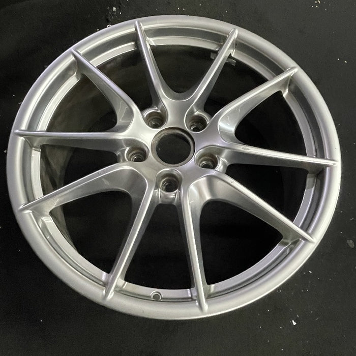 20" PORSCHE BOXSTER 13-16 20x8 5 double spoke platinum black finish Original - View 7