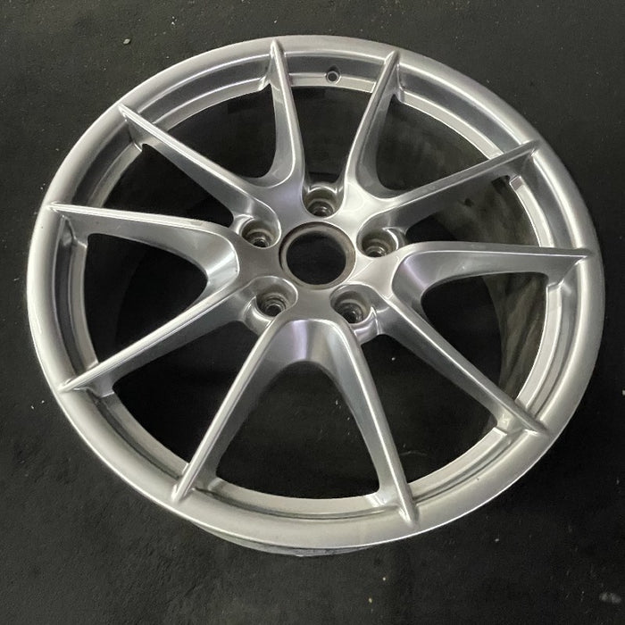20" PORSCHE BOXSTER 13-16 20x8 5 double spoke platinum black finish Original - View 8