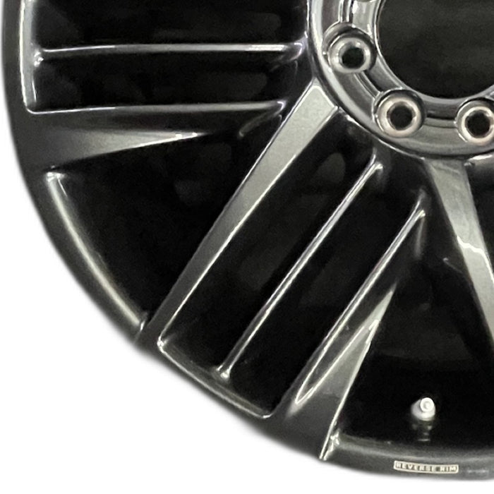 24" ESCALADE IQ 25 24x9 triple spoke opt SF7 Original OEM Wheel Rim - Back View