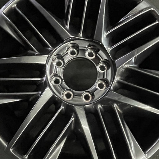 24" ESCALADE IQ 25 24x9 triple spoke opt SF7 Original OEM Wheel Rim - Angle View