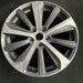 18" LEGACY 15-16 18x7.5 alloy Sedan Original OEM Wheel Rim - Front View