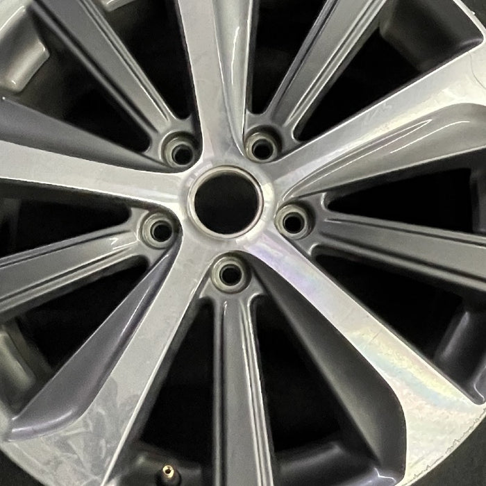18" LEGACY 15-16 18x7.5 alloy Sedan Original OEM Wheel Rim - Angle View