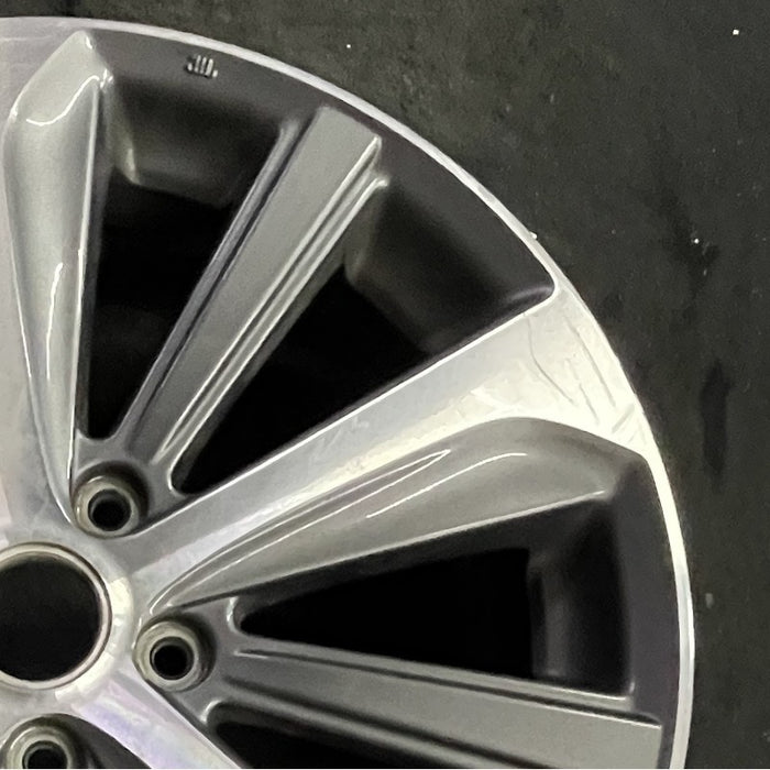 18" LEGACY 15-16 18x7.5 alloy Sedan Original OEM Wheel Rim - Close-Up Detail
