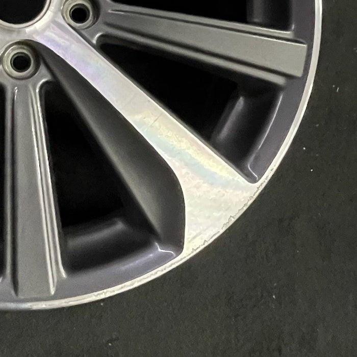 18" LEGACY 15-16 18x7.5 alloy Sedan Original OEM Wheel Rim - Back View