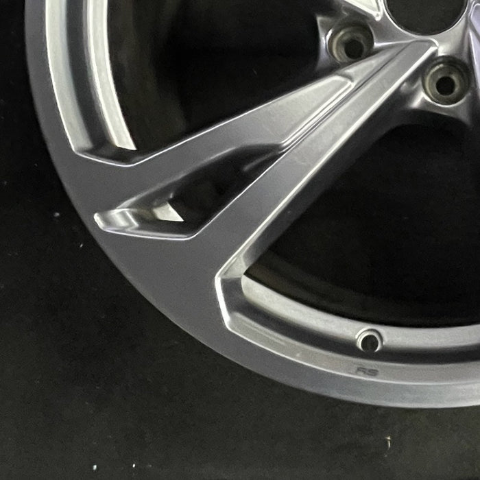 20" E-TRON GT 22-24 20x11 silver Original OEM Wheel Rim - Additional View