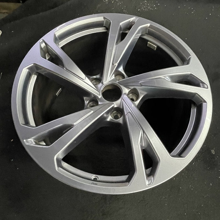 20" E-TRON GT 22-24 20x11 silver Original OEM Wheel Rim - View 7
