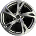 20" E-TRON GT 22-24 20x11 silver Original OEM Wheel Rim - Front View