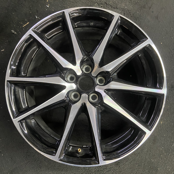 17" GR86 22-25 17x7.5 Original OEM Wheel Rim - Angle View
