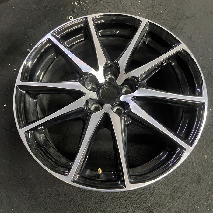 17" GR86 22-25 17x7.5 Original OEM Wheel Rim - Side Profile