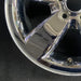 17" ESCAPE 08 VIN 1 8th digit 17x7 TPMS 5 spoke chrome clad Original OEM Wheel - Additional View