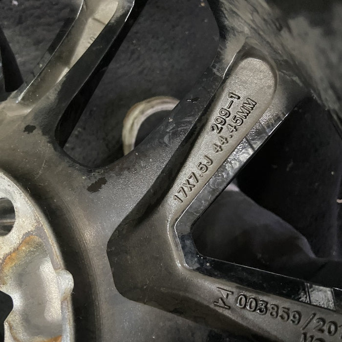 17" GLADIATOR 22 17x7.5 aluminum 5 spoke double spoke gloss black Original OEM Wheel Rim