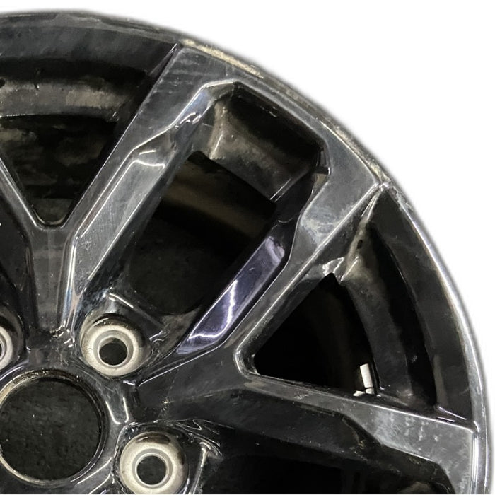 17" GLADIATOR 22 17x7.5 aluminum 5 spoke double spoke gloss black Original OEM - Side Profile