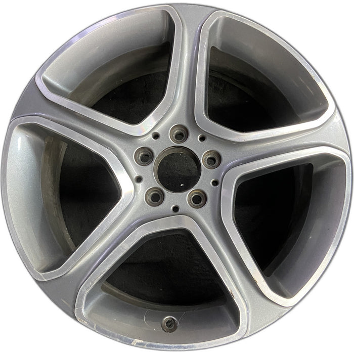 19" MERCEDES GLK-CLASS 13 204 Type, GLK250, 19x7.5, 5 spoke, exc. AMG Original - Front View