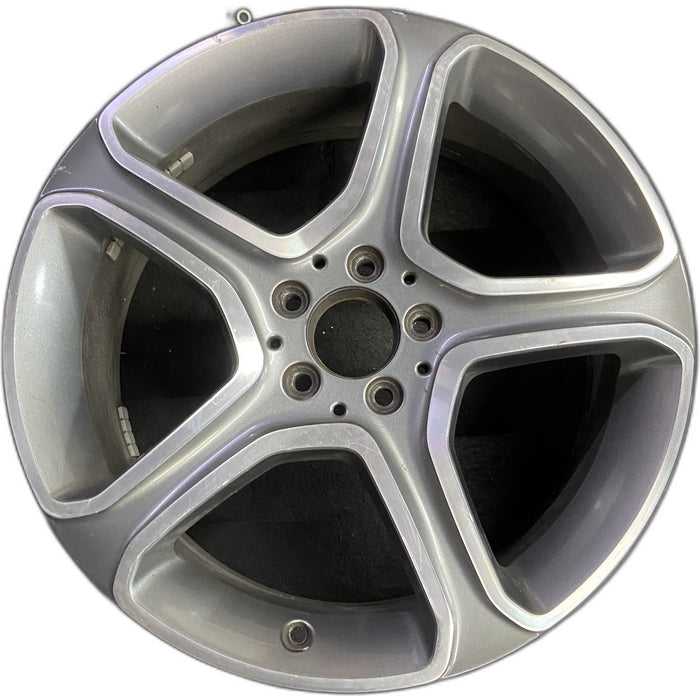 19" MERCEDES GLK-CLASS 13 204 Type, GLK250, 19x7.5, 5 spoke, exc. AMG Original - Front View