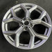 19" BMW X3 20 19x7.5 , 5 spoke, Y spoke design, dark gray Original OEM Wheel Rim - Side Profile