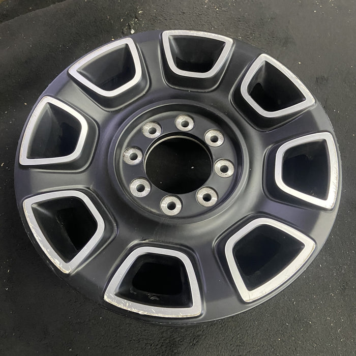 20" FORD F250SD PICKUP 23-25 20x8, , solid spoke, black, slotted spoke Original - Side Profile