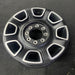 20" FORD F250SD PICKUP 23-25 20x8, , solid spoke, black, slotted spoke Original - Close-Up Detail