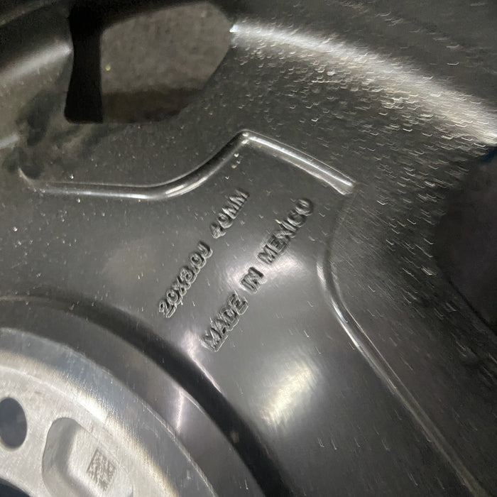 20" FORD F250SD PICKUP 23-25 20x8, , solid spoke, black, slotted spoke Original - Additional View