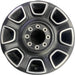 20" FORD F250SD PICKUP 23-25 20x8, , solid spoke, black, slotted spoke Original - Front View