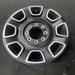 20" FORD F250SD PICKUP 23-25 20x8, , solid spoke, black, slotted spoke Original - Close-Up Detail
