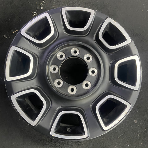 20" FORD F250SD PICKUP 23-25 20x8, , solid spoke, black, slotted spoke Original - Angle View