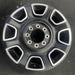 20" FORD F250SD PICKUP 23-25 20x8, , solid spoke, black, slotted spoke Original - Angle View
