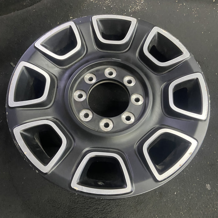 20" FORD F250SD PICKUP 23-25 20x8, , solid spoke, black, slotted spoke Original - Side Profile