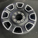 20" FORD F250SD PICKUP 23-25 20x8, , solid spoke, black, slotted spoke Original - Side Profile