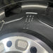 20" FORD F250SD PICKUP 23-25 20x8, , solid spoke, black, slotted spoke Original - Back View