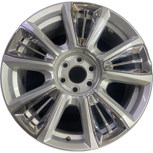 22" SIERRA 1500 PICKUP 23 22x9, raised spoke, 10 spoke, opt RPT Original OEM - Front View