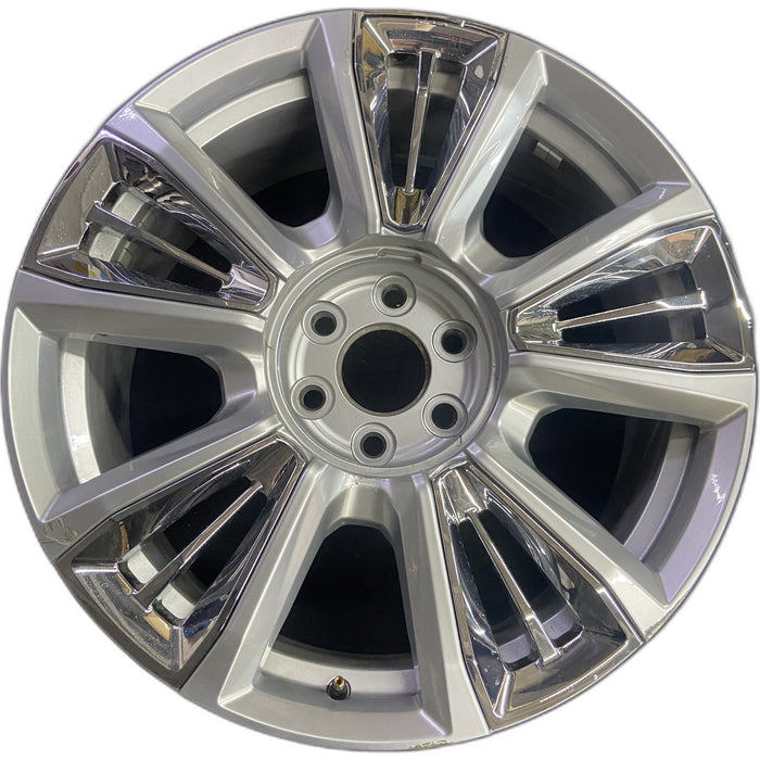 22" SIERRA 1500 PICKUP 23 22x9, raised spoke, 10 spoke, opt RPT Original OEM - Front View