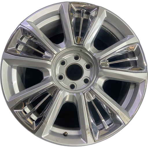22" SIERRA 1500 PICKUP 23 22x9, raised spoke, 10 spoke, opt RPT Original OEM - Front View
