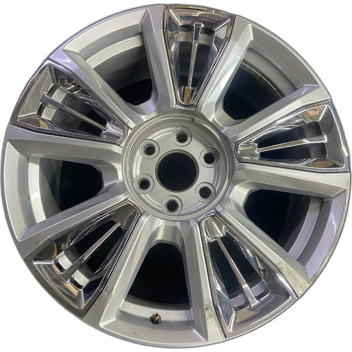 22" SIERRA 1500 PICKUP 23 22x9, raised spoke, 10 spoke, opt RPT Original OEM - Front View