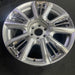 22" SIERRA 1500 PICKUP 23 22x9, raised spoke, 10 spoke, opt RPT Original OEM - Side Profile