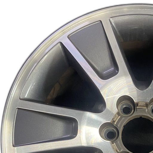 20" FORD F150 PICKUP 14 20x8.5 6 spoke machined spoke indents Original OEM - Angle View
